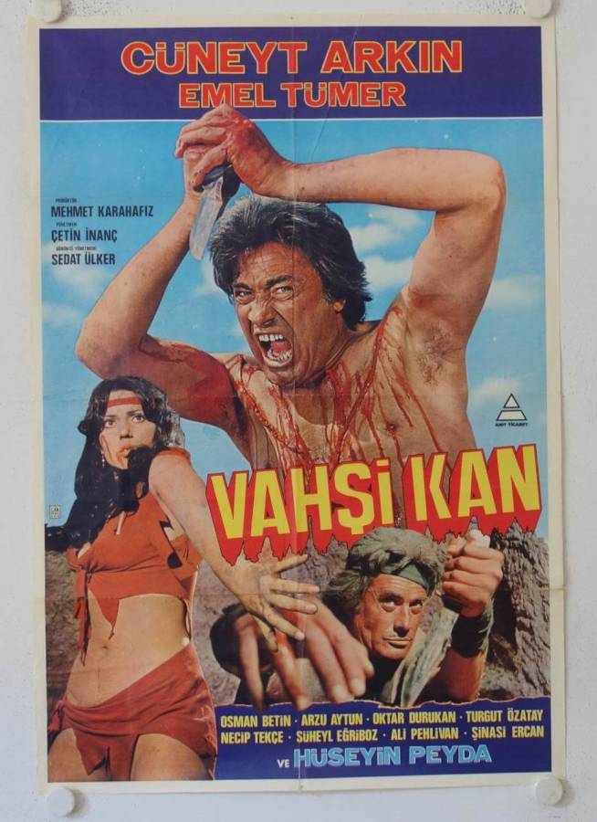 Vahsi Kan (First Blood) original release US Onesheet movie poster